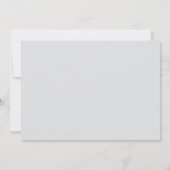 Andrea Gray Elegant Wedding Save The Date (Achterkant)