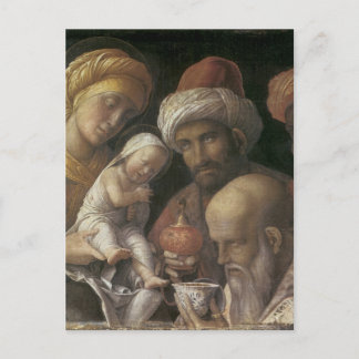 Andrea Mantegna adoration of the Magi Briefkaart