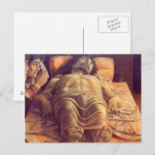 ANDREA MANTEGNA - Lamentation of Christ 1480 Briefkaart (Voorkant / Achterkant)