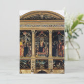 Andrea Mantegna - San Zeno Altarstuk Kaart (Staand voorkant)