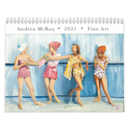 Andrea McKoy Fine Art 2021 Agenda - Editie I Kalender