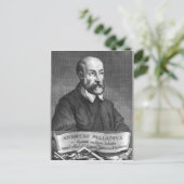 Andrea Palladio gegraveerd door Francesco Francesc Briefkaart (Staand voorkant)