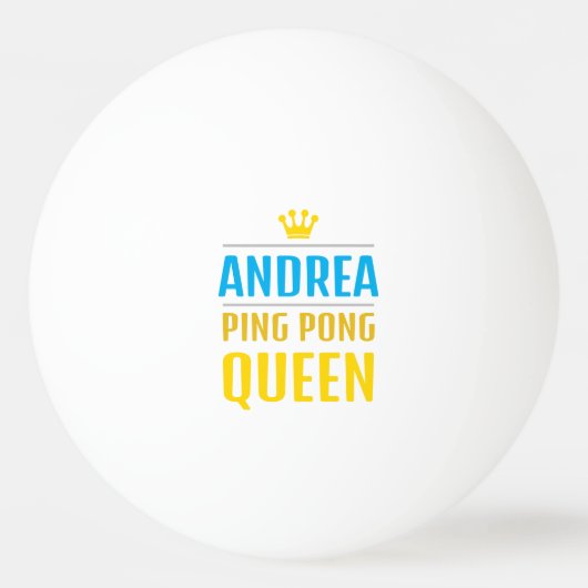 Andrea Pingpongbal (Voorkant)
