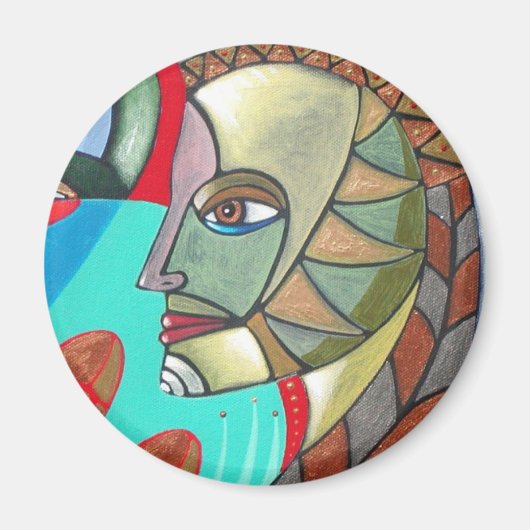 Andrea Portret Magneet (Voorkant)