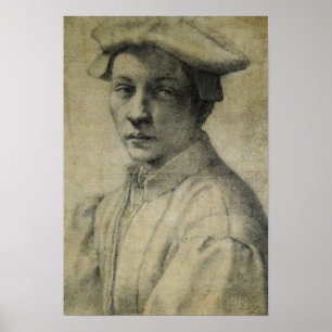 Andrea Quaratesi Portrait van Michelangelo Poster