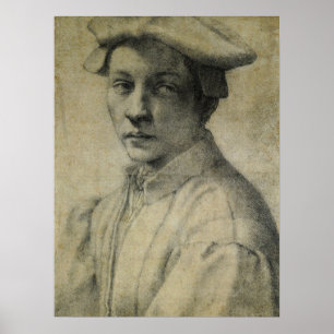 Andrea Quaratesi Portrait van Michelangelo Poster