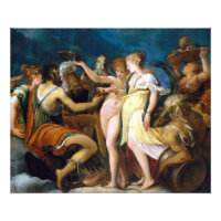 Andrea Schiavone Het huwelijk tussen Cupid en Psyc