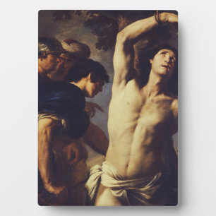 Andrea Vaccaro: St. Sebastiaan Barok Schilderkunst Fotoplaat