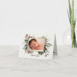 Andreas Folded Photo Hartelijk dank Bedankkaart