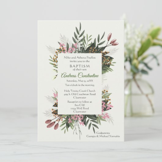 Andreas Uitnodiging Twee (Staand voorkant)