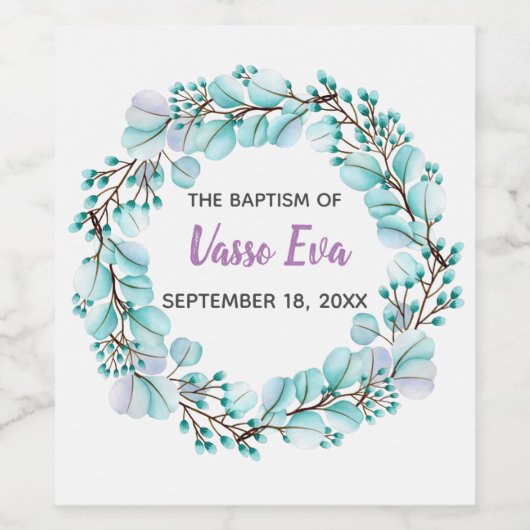 Andreas Wine Bottle Label Wijn Etiket (Enkel label)