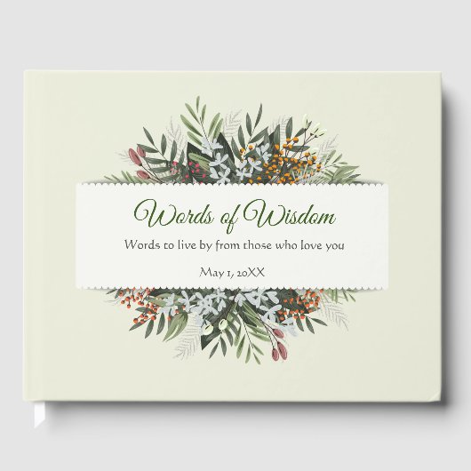 Andreas "Words of Wisdom" Guest Keepomwille Book Gastenboek (Voorkant)