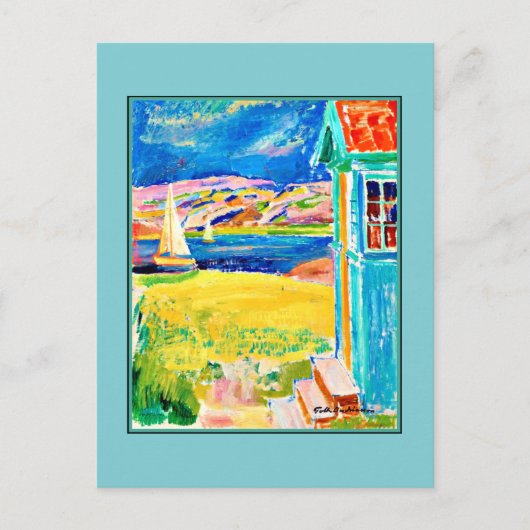 Andreasson - Scene uit Bohuslan (Zweden) Briefkaart (Voorkant)