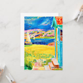 Andreasson - Scene uit Bohuslan (Zweden) Kaart (Voorkant / Achterkant in situ)