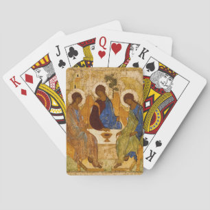 Andrei Roeblev Heilige Drie-eenheid Icoon Orthodox Pokerkaarten