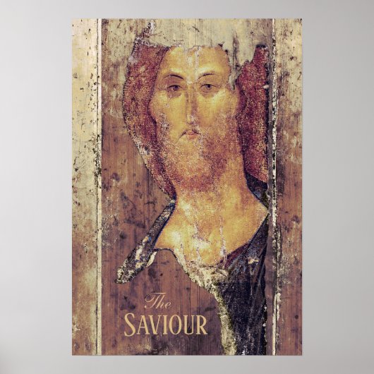 Andrei Rublev De Savior Christus het decoratieve p Poster (Voorkant)