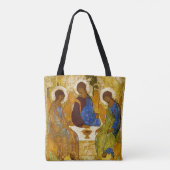 Andrei Rublev, Heilige Drie-eenheid Tote Bag (Achterkant)