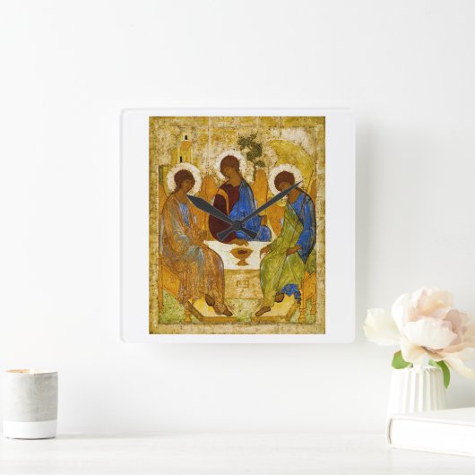 Andrei Rublev , Heilige Drievuldigheid Vierkante Klok (Huis)