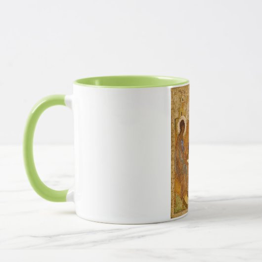 Andrei Rublev Heilige Trinity Icon Orthodoxe relig Mok (Links)