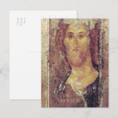 Andrei Rublev Het Savior Christus Redeemer Pictogr Briefkaart (Voorkant / Achterkant)