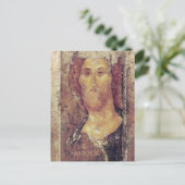 Andrei Rublev Het Savior Christus Redeemer Pictogr Briefkaart (Staand voorkant)