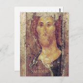 Andrei Rublev Het Savior Christus Redeemer Pictogr Briefkaart (Voorkant / Achterkant)