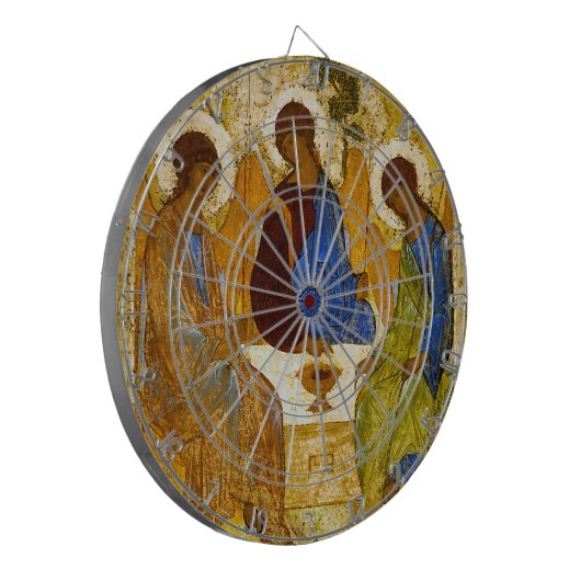 Andrei Rublev , “ Holy Trinity ” Dartbord (Voorkant Links)
