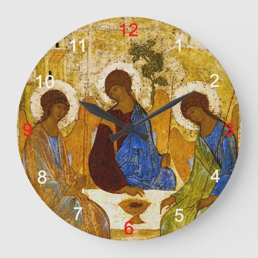 Andrei Rublev , “ Holy Trinity ” Grote Klok (Voorkant)
