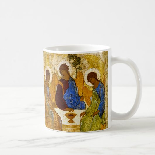 Andrei Rublev , “ Holy Trinity ” Koffiemok (Rechts)