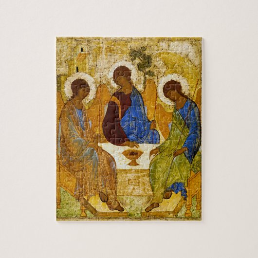 Andrei Rublev , “ Holy Trinity ” Legpuzzel (Verticaal)