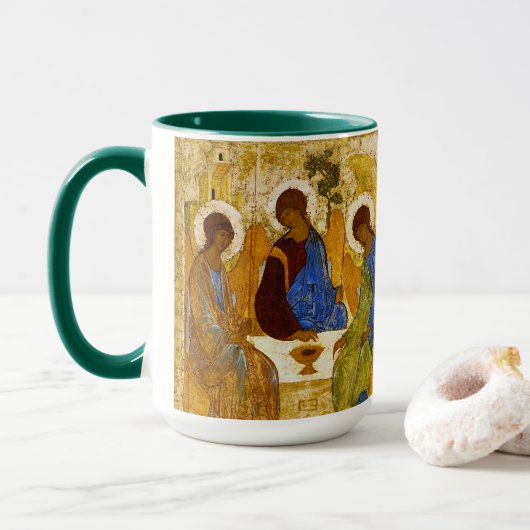Andrei Rublev , “ Holy Trinity ” Mok (Met donut)