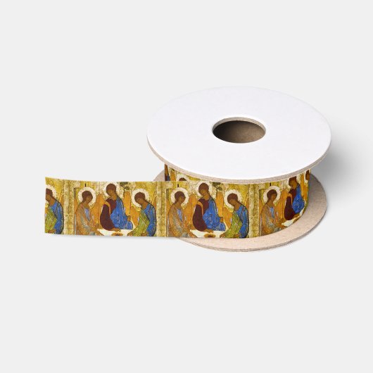 Andrei Rublev , “ Holy Trinity ” Satijnen Lint (Spoel)