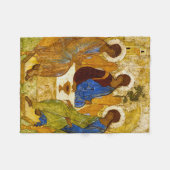 Andrei Rublev, icon of the Trinity Fleece Deken (Voorkant (Horizontaal))