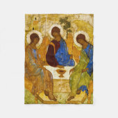 Andrei Rublev, icon of the Trinity Fleece Deken (Voorkant)