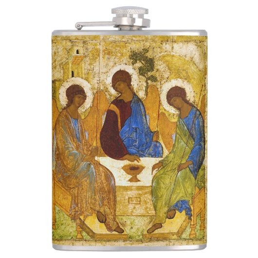 Andrei Rublev, icon of the Trinity Heupfles (Voorkant)