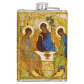 Andrei Rublev, icon of the Trinity Heupfles (Achterkant)
