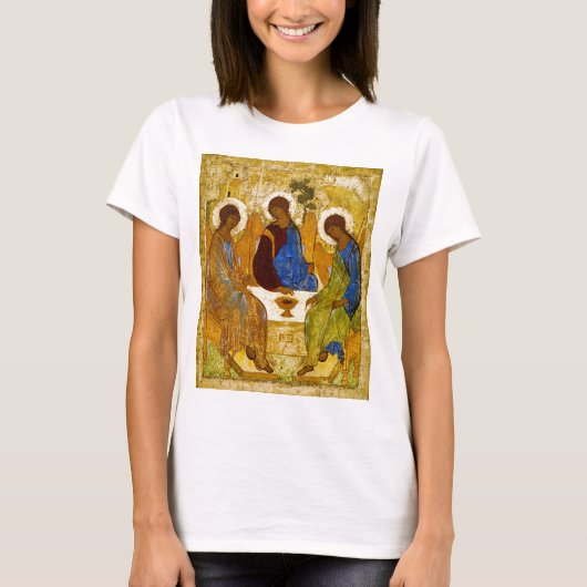 Andrei Rublev, icon of the Trinity T-shirt (Voorkant)
