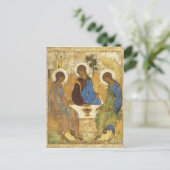 Andrei Rublev Iconic Trinity Angels Abraham Bijbel Briefkaart (Staand voorkant)