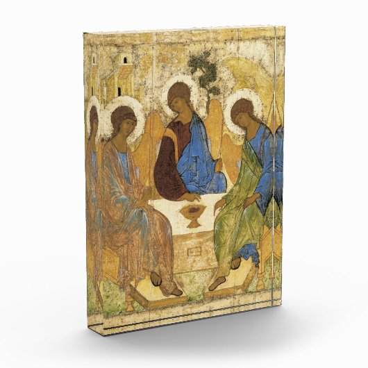 Andrei Rublev Iconic Trinity Angels Abraham Bijbel Fotoblokken (Links)