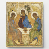 Andrei Rublev Iconic Trinity Angels Abraham Bijbel Fotoplaat (Voorkant)