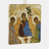 Andrei Rublev Iconic Trinity Angels Abraham Bijbel Keramisch Ornament (Rechts)