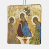 Andrei Rublev Iconic Trinity Angels Abraham Bijbel Keramisch Ornament (Links)