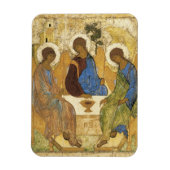 Andrei Rublev Iconic Trinity Angels Abraham Bijbel Magneet (Verticaal)