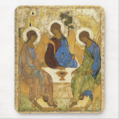 Andrei Rublev Iconic Trinity Angels Abraham Bijbel Muismat (Voorkant)