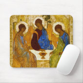 Andrei Rublev, icoon van de マ van Trinity ス ッ ド Muismat (Met muis)