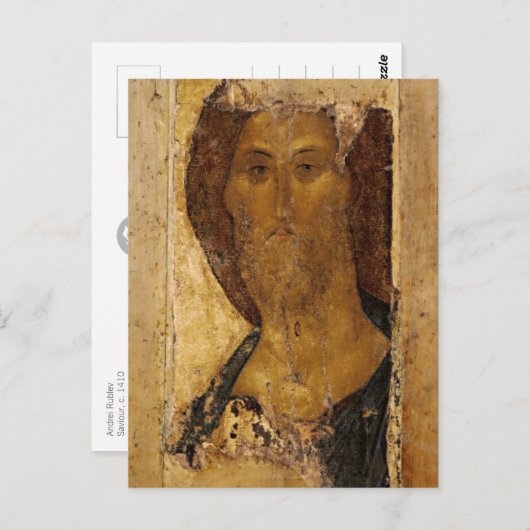 Andrei Rublev Savior CC0327 Briefkaart (Voorkant / Achterkant)