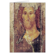 Andrei Rublev Savior Christus Redeemer Icon Kaart