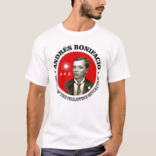 Andres Bonifacio T-shirt (Voorkant)