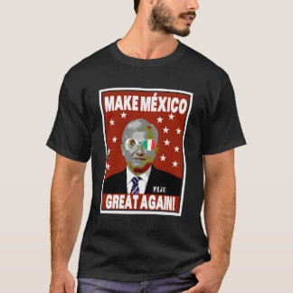 Andres Manuel Lopez Obrador El Peje Lange mouw T-shirt