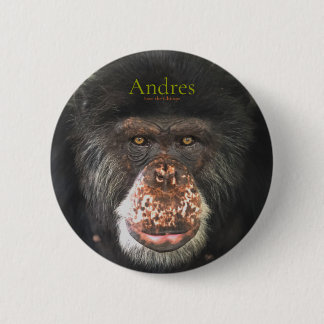 Andres, sla de Chimps op Ronde Button 5,7 Cm